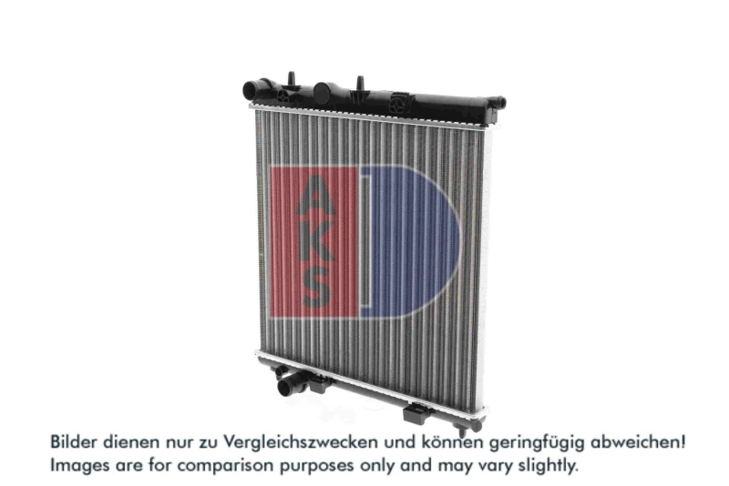 Image of AKS DASIS 060034N Engine radiator Aluminium, Mechanically jointed cooling fins Radiator,engine cooling (470)