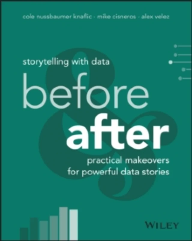 Image of Storytelling with Data : Before and After - Practical Makeovers for Powerful Data Stories Paperback / softback