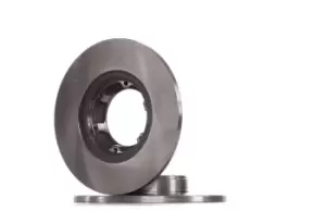 Image of FERODO Brake disc DDF016 Brake rotor,Brake discs RENAULT,DACIA,ARO,4 (112_),5 (122_),4 Kasten (R21_, R23_),12,17 Coupe,6 (118_),18 (134_)