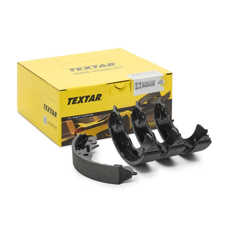 Image of TEXTAR 91042300 Brake Shoes without accessories, without handbrake lever Brake Shoe Set (70)