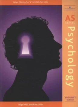 Image of As Level Psychology by Nigel Holt Paperback