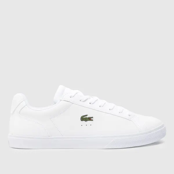 Image of Lacoste lerond pro trainers in white White UK 12 (EU 47)