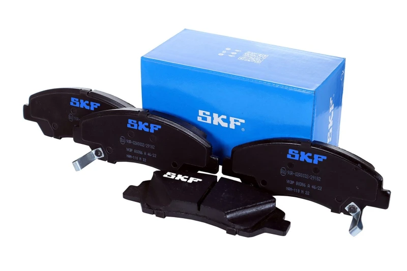 Image of SKF VKBP 80386 A Brake pad set with acoustic wear warning Brake Pad Set,disc brake (402)