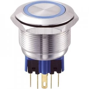 Image of TRU COMPONENTS GQ25 11EB12V Tamper proof pushbutton 250 V AC 5 A 1 x OnOn IP65 momentary