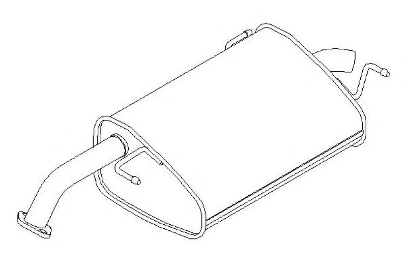 Image of VEGAZ DAS-143 Rear silencer End Silencer (3437)
