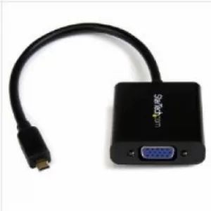 image of StarTech MCHD2VGAE2 Micro HDMI Male to VGA Female AdapterConverter for Smart...