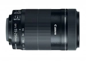 Image of Canon EF S 55 250mm f4 5.6 IS STM Lens White Box