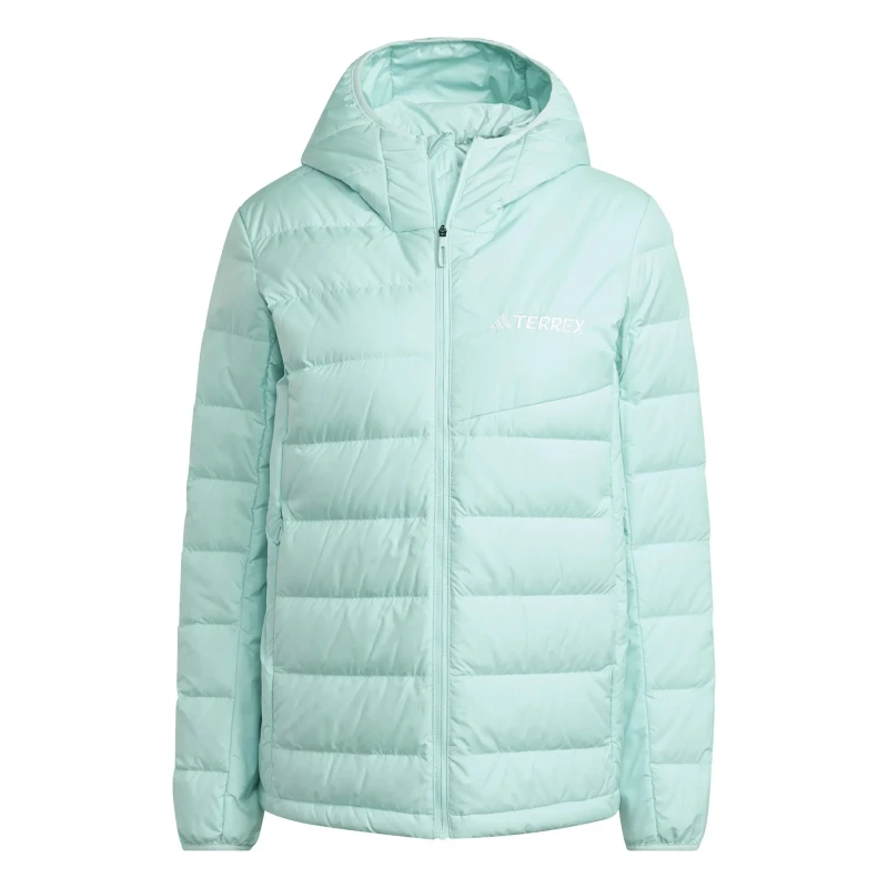 Image of Womens Puffer jacket adidas Terrex Multi Turquoise Female XL