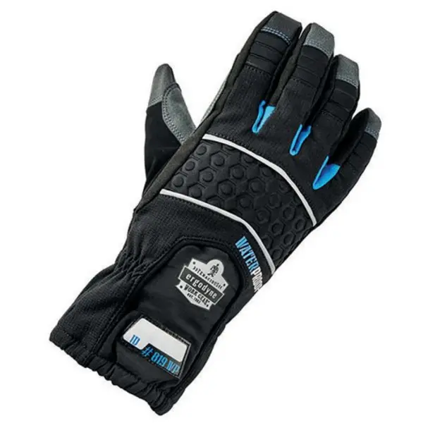 Image of Ergodyne Ergodyne ProflexExtreme Thermal Waterproof Gloves 1 Pair Black L EY819WPL