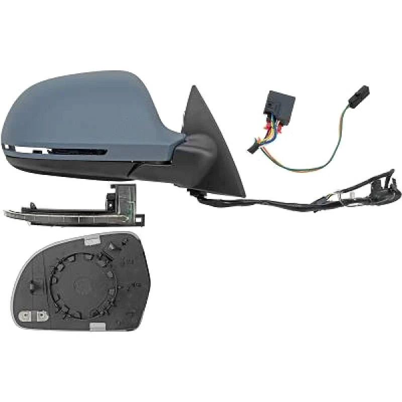Image of DIEDERICHS 1027246 Wing mirror Right, Complete Mirror, primed Outside Mirror (50)