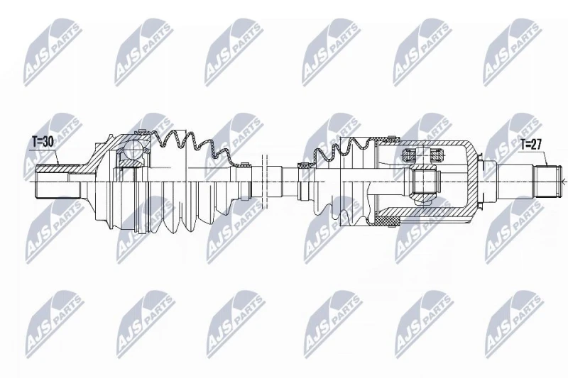 Image of NTY Drive shaft NTY NPW-ME-038