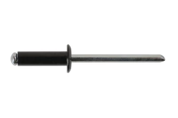 Image of Std Flange Black Rivets 4.8mm x 14mm Pk 100 Connect 32888