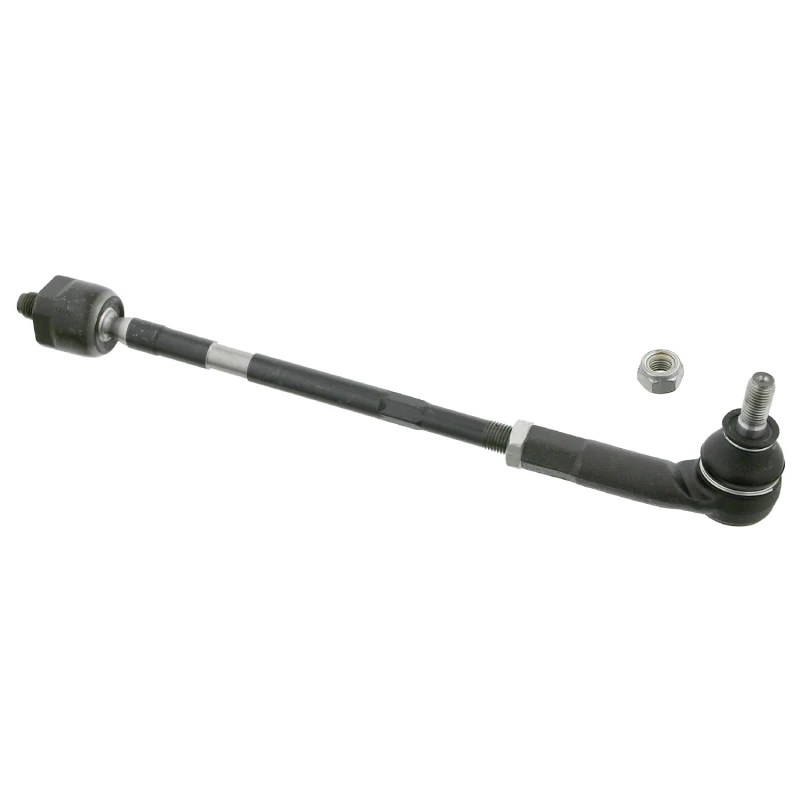 Image of FEBI BILSTEIN 26254 Tie Rod OE Turbo NEW, Front Axle Right, with lock nut Rod Assembly (284)
