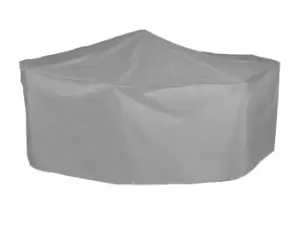 Image of Bosmere 6 Seat Rectangular Patio Set Cover in Grey
