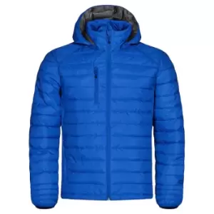Image of Clique Mens Hudson Padded Jacket (XL) (Royal Blue)