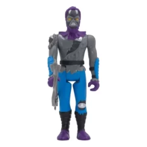 Image of Teenage Mutant Ninja Turtles ReAction Action Figure Damaged Foot Soldier 10 cm