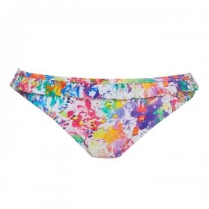 Figleaves Sophie Rio Bikini Briefs - WHITE/MULTI