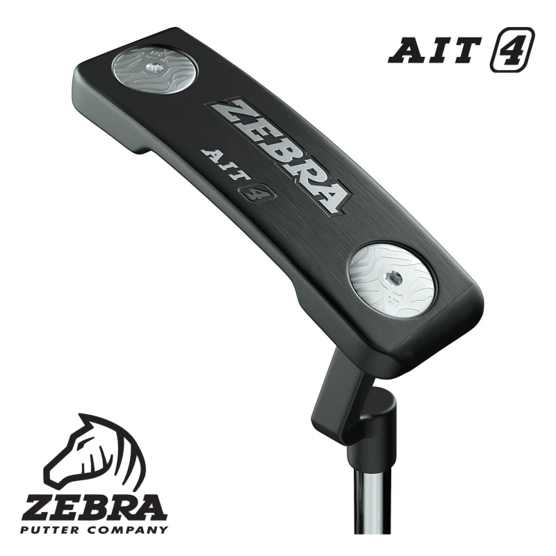 Image of Zebra AIT4 Right Handed Putter Black unisex 35in