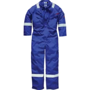 Image of FR5402 Pyrovatex Coverall 350GSM Royal Blue 42"R
