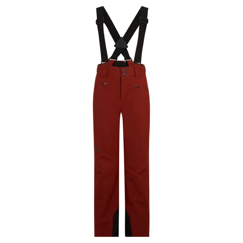 Image of Ziener Axi Jun Ski Pants Juniors - Brown Brown 7 - 8 Years