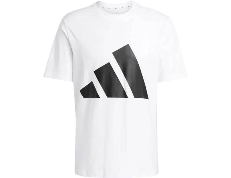 Image of Adidas Essentials Big Logo T-Shirt White M