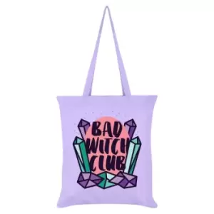 Image of Grindstore Bad Witch Club Pastel Goth Tote Bag (One Size) (Lilac)