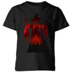 Image of Harry Potter McGonagall Silhouette Kids T-Shirt - Black - 11-12 Years