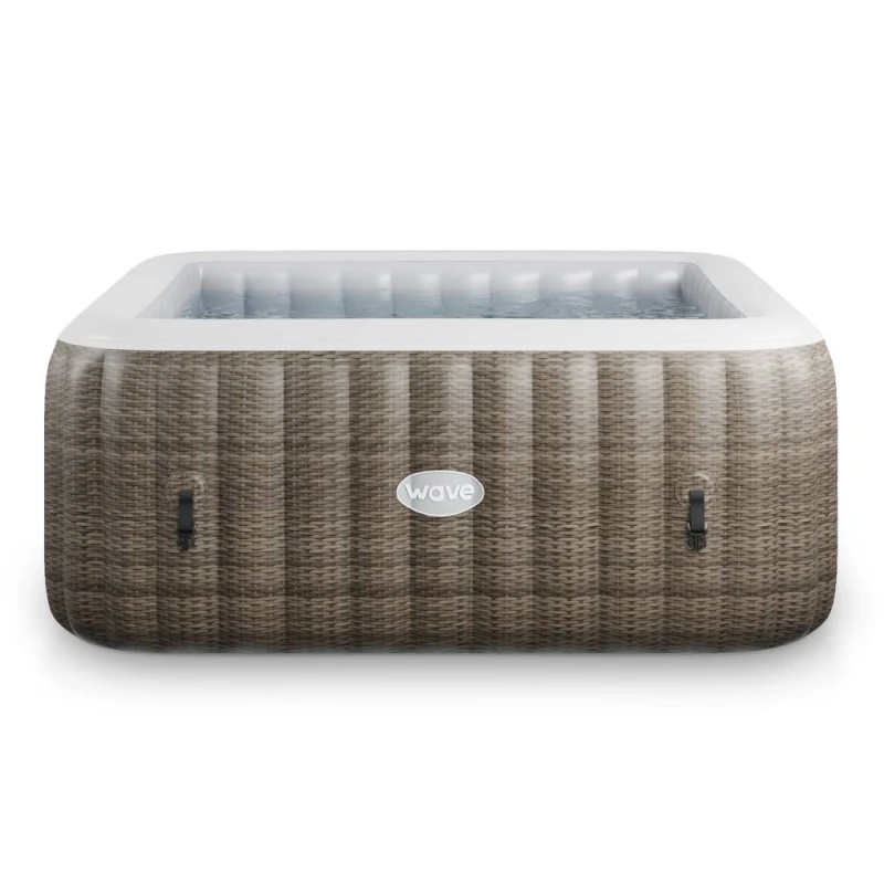 Image of Wave Spas Wave Pacific 6-Person Inflatable Hot Tub With Integrated Heater in Brown Size: 6 Person Brown Unisex 6 Person