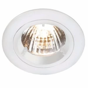 Image of KnightsBridge MR16 Die-Cast 50mm 12V Low Voltage Fixed Downlight - White