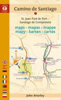 Image of Camino De Santiago Maps by John Brierley Book
