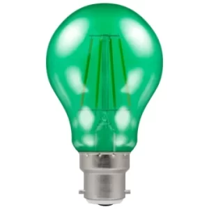 Image of Crompton LED Filament GLS 4.5W Green BC-B22d