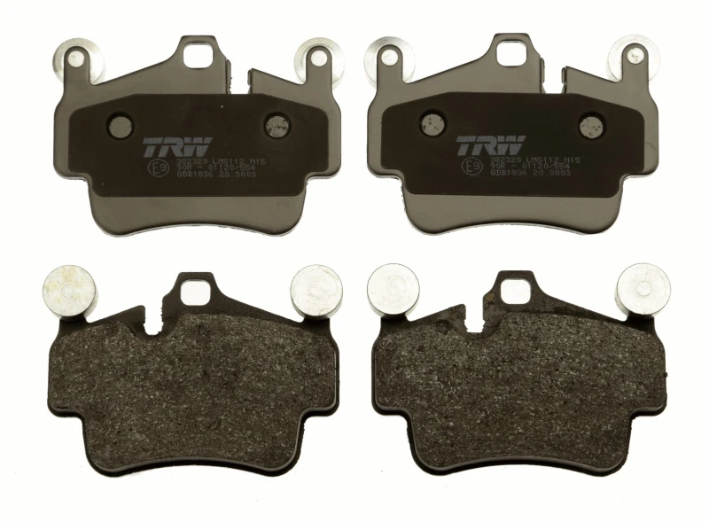 Image of TRW GDB1836 Brake pad set prepared for wear warning indicator Brake Pad Set,disc brake (402)