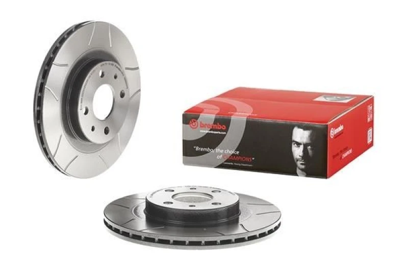 Image of BREMBO Brake disc BREMBO 09.8903.75