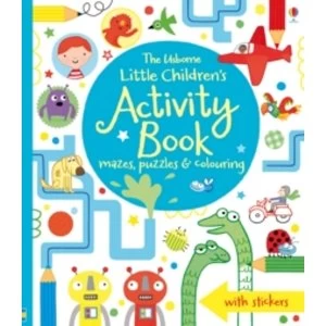Image of The Usborne Little Childrens Activity Book : Mazes, Puzzles and Colouring