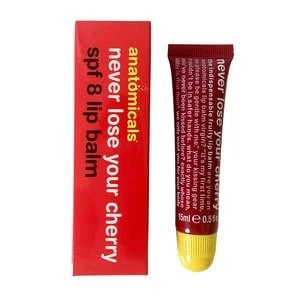 image of Anatomicals Never lose your cherry Spf 8 lip balm