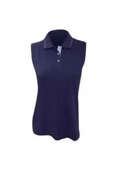 image of Kustom Kit Proactive Sleeveless Polo Shirt