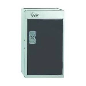 One Compartment Quarto Locker D450mm Dark Grey Door MC00081