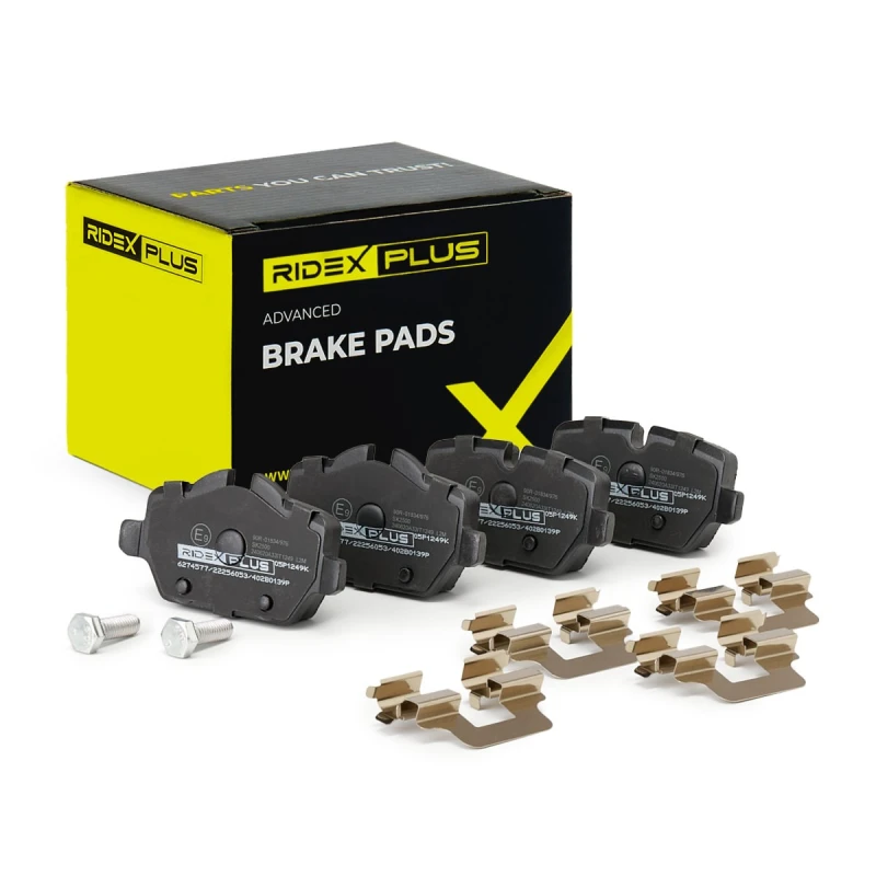 Image of RIDEX PLUS Brake pad set RIDEX PLUS 402B0139P
