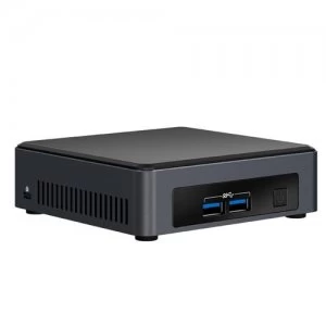 Intel NUC BLKNUC7I7DNK2E PC/workstation barebone i7-8650U 1.9 GHz UCFF Black BGA 1356