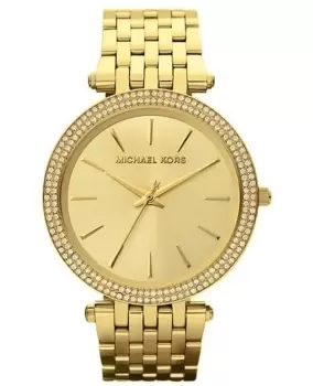 Image of Michael Kors Ladies Parker Glitz Gold Womens Watch MK3191 MK3191