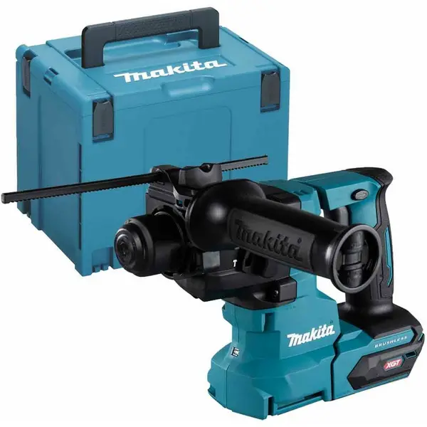 image of HR010GZ01 40V xgt Brushless sds Plus Rotary Hammer Drill With Type 4 Case - Makita