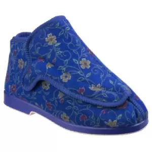 Image of GBS Medical Womens Rhona Extra Wide Fit Comfort Slippers UK Size 7 (EU 41)