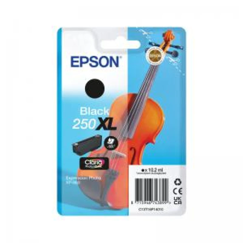 Image of Epson 250XL Black High Capacity Ink Cartridge - Violin (Original)