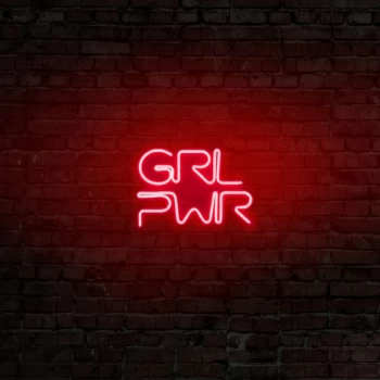 Image of Girl Power - Red Red Wall Lamp