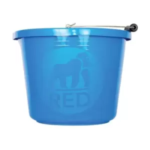 image of Prm/bl Premium Bucket 14 litre (3 gallon) - Blue gorprmbl - Red Gorilla