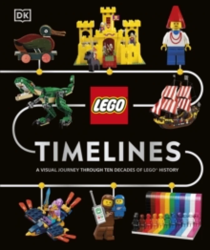 Image of LEGO Timelines : A Visual Journey Through Ten Decades of LEGO History Hardback