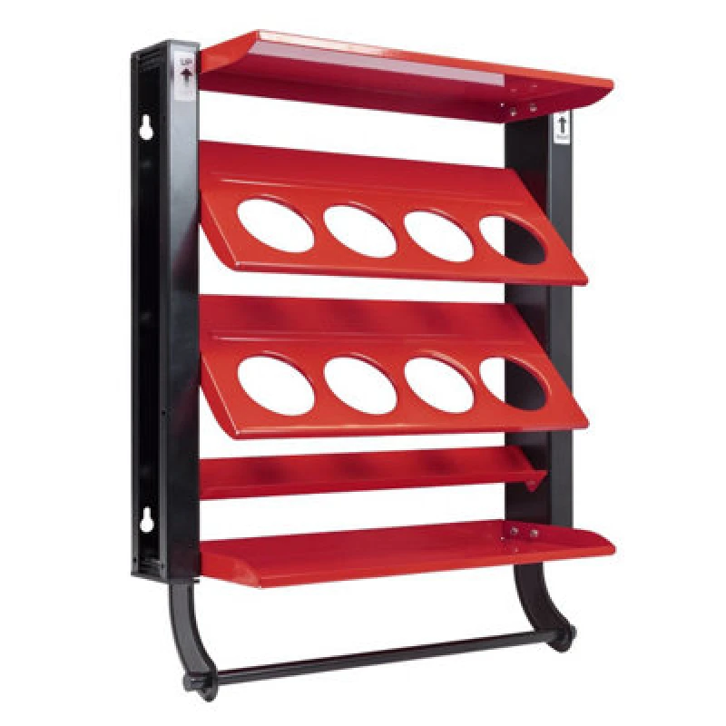 Image of Sealey Wall Mount Spray Can Storage Rack APSCR8