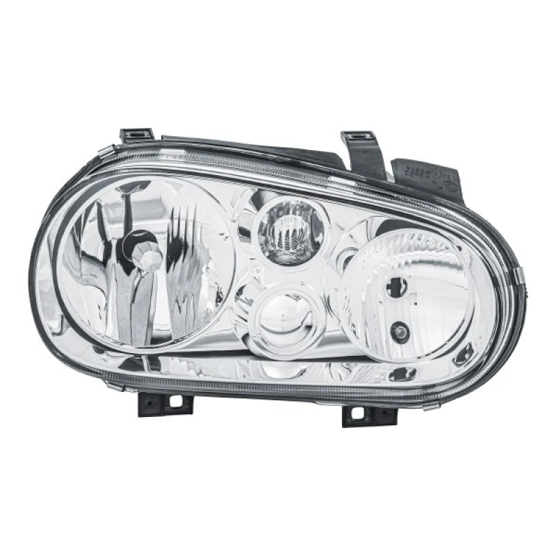 Image of HELLA 1EJ 007 700-081 Headlights H1, Right, without bulbs, Halogen Headlight (259)
