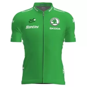 image of Santini 2022 Replica Tour de France Jersey - Green