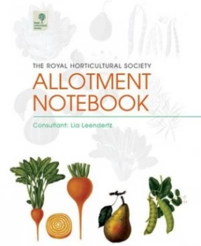 Image of The Rhs Allotment Notebook by Lia Leendertz Hardback
